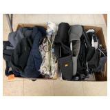 2 boxes of clothes