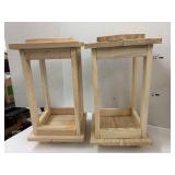 2 Wooden Lanterns?