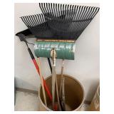Rakes, Broom, misc
