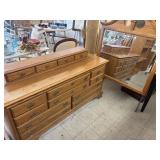 12 Drawer Dresser w/ Mirror