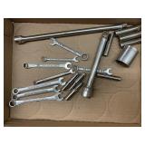 Flat of Craftsman Tools, Sockets, Crescent