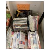 DVDs, weights, & exercise bands