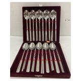 Sterling soup spoons and chopsticks