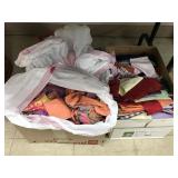 2 boxes of Scraps and Collars, Cotton