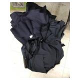 Black Fabric, cotton , and Spandex