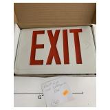 Exit signs