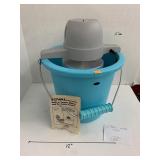 Ice cream maker, works