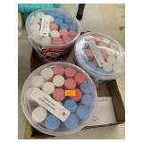 3 buckets of chalk - never opened