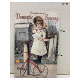 Metal sewing Sign