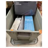 Tote with cartridge, hand vac, misc - no shipping