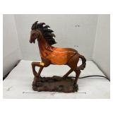 Vntg horse night light