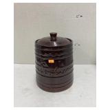 Vntg Mar-Crest stoneware cookie jar