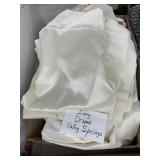 Ivory Drapes and swag Valances Valley Springs