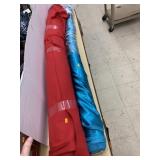 2 Rolls of Fabric, Fleece and Garment Fabric