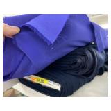 3 Bolts of Garment Fabric