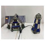Stained glass lamps