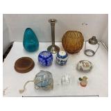 Basket of assorted items