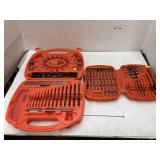Black & Decker bits, drills, & socket sets