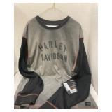 Long sleeve Harley Davidson knit tee 2XL