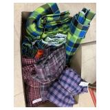 Flannel and mesh Cotton