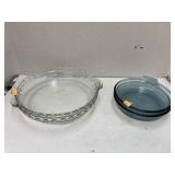 Pyrex pie plates