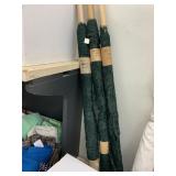 Rolls of Green  Lace