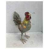 Metal chicken figure