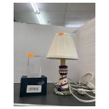 Lighthouse Lamp and Lighthouse Paper Weight