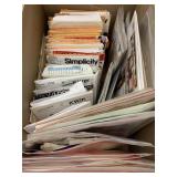 Patterns , most Unused factory Folded