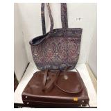 Vera Bradley Bag & Coldwater Creek Purse