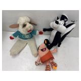Vintage Lamb Chop, Pepe Le Pew, Little Caesars