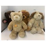 4 Brown Build a Bear toys