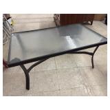 Outdoor Glass Top Table