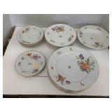 Crown Bavaria plates and bowls