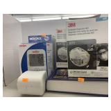 Misc, Blood pressure Cuff, 3M Masks, Book