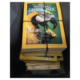National Geographic magazines
