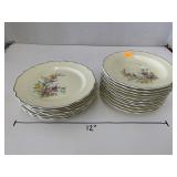 WS George Plates, some chips