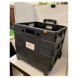Folding cart with wheels