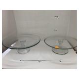 2cnt Cake Plates