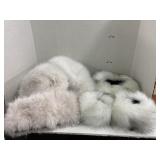 Furry hats, headbands, & cuffs
