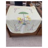 Hand Knotted Crib Blanket