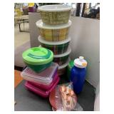 Containers and misc kitchen items