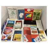Books, maps, travel, & CCJHS material