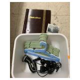 Kids hangers, razor, misc