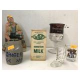 Misc, Decoration Lefton, UK and Boot Shot Glasses