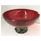 Holiday Candy Dish Bowl