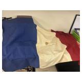 France Flag - Stained 3 x 5