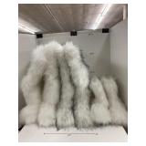 Fuzzy boots Sz 38 (2 tall, 1 short)