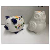 Pig & owl banks