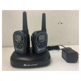 Midland Walkie Talkies, Charger Turns On
